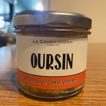 Rillette d'oursin