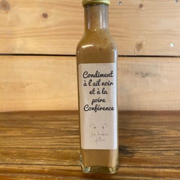 Condiment Ail Noir et poire